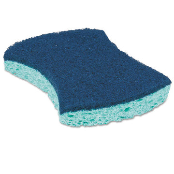 Scotch-Brite™ PROFESSIONAL Power Sponge, 2.8 X 4.5, 0.6" Thick, Blue-teal, 5-pack freeshipping - TVN Wholesale